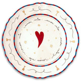 Dinner Plate Heart
