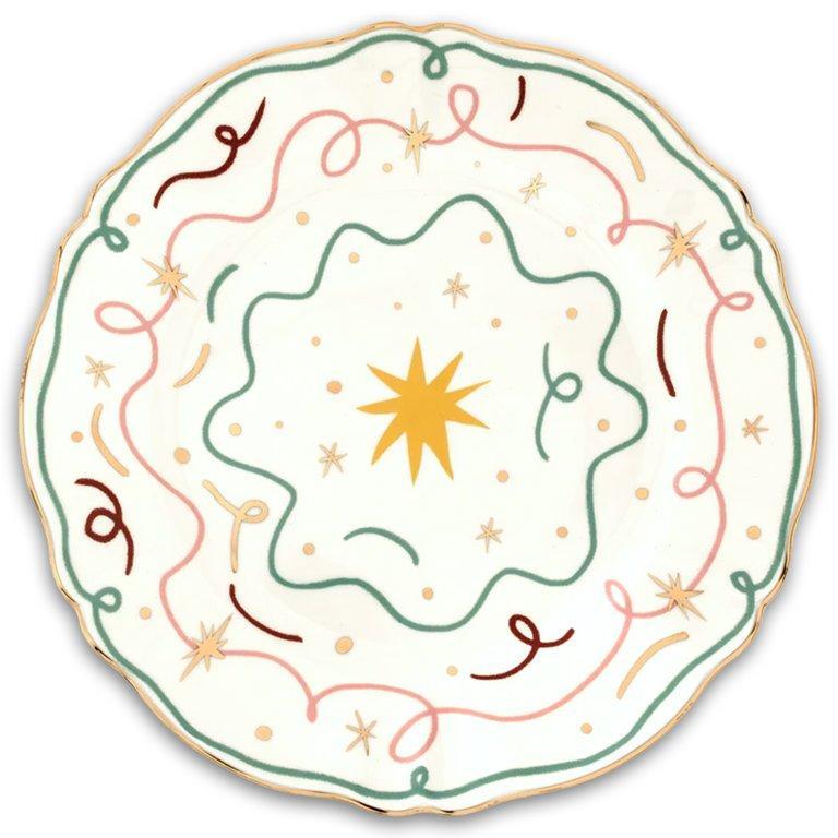 Round Platter Star