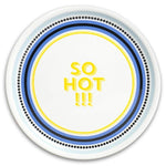 Pizza Plate So Hot