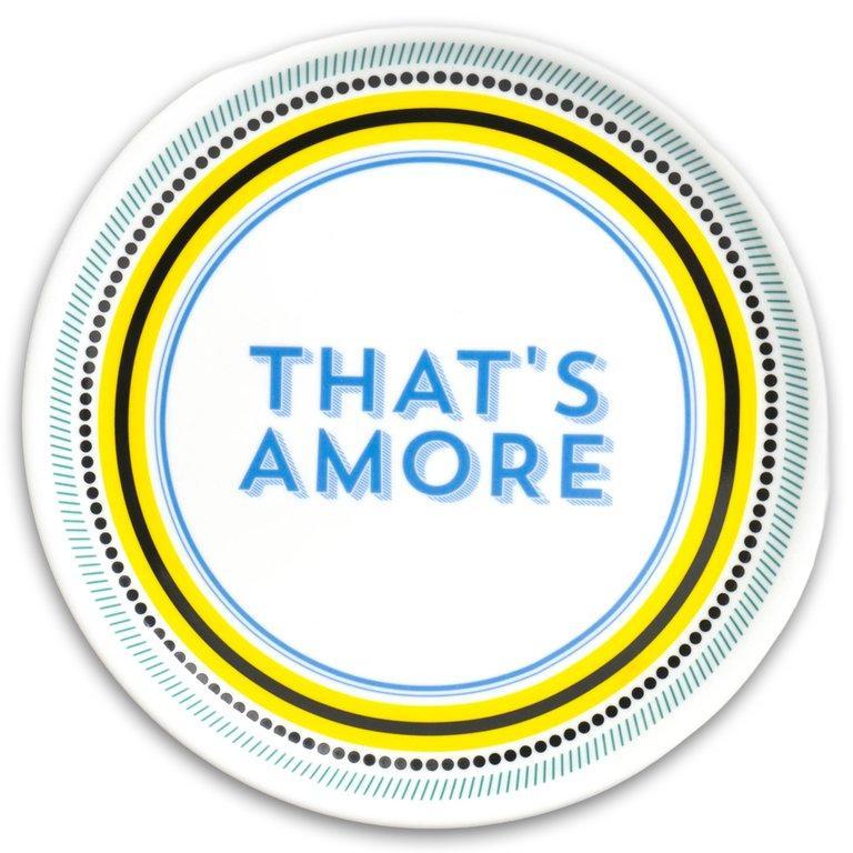 Pizza Plate That'S Amore