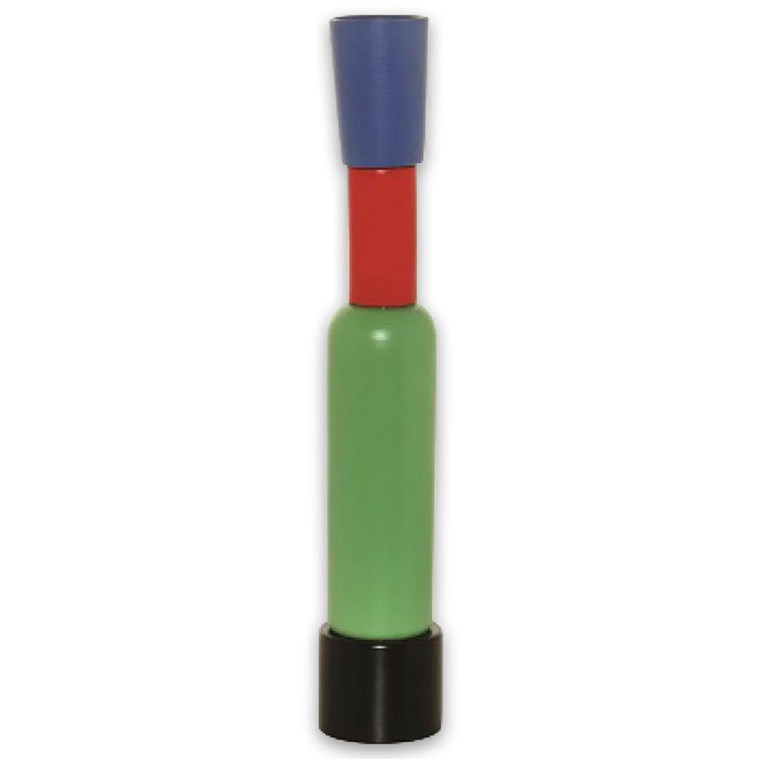 Vaso Nero Verde Rosso Design.