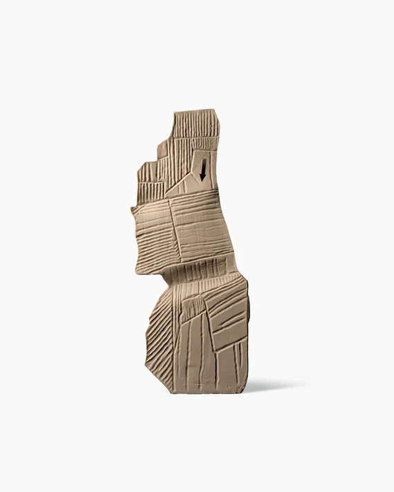 Sculpture Vaso Marrone - Uncovered