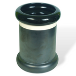 Vaso Nero Ossidante Design