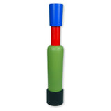 Vaso Nero Verde Rosso Design. - Bitossi