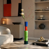 Vaso Nero Verde Rosso Design. - Bitossi (view 2)