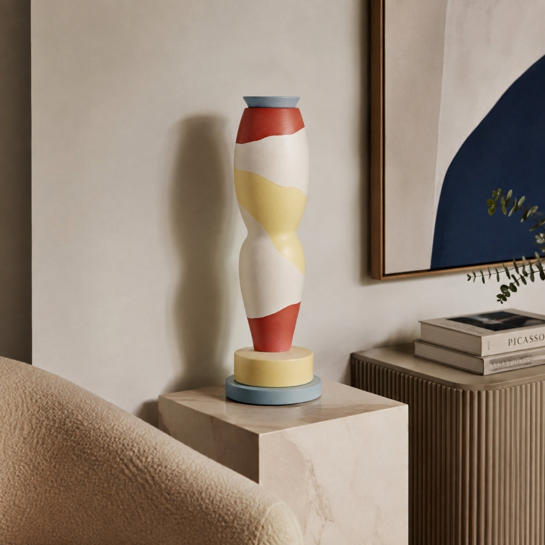 Vaso Rosso Blu Bia. Design - Bitossi (view 2)
