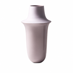 Isole Narrow Vase 1. Glossy Chic Pink And Satin Top