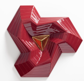 CANYON TILE GLOSSY TURTLEDOVE AND GLOSSY BRONZE INSIDE
