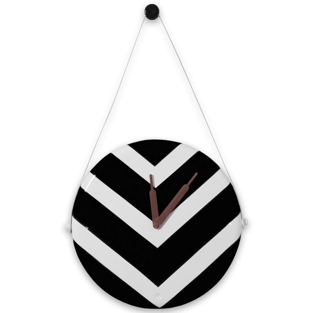 Horamur Wall Clock Decoration Black & White
