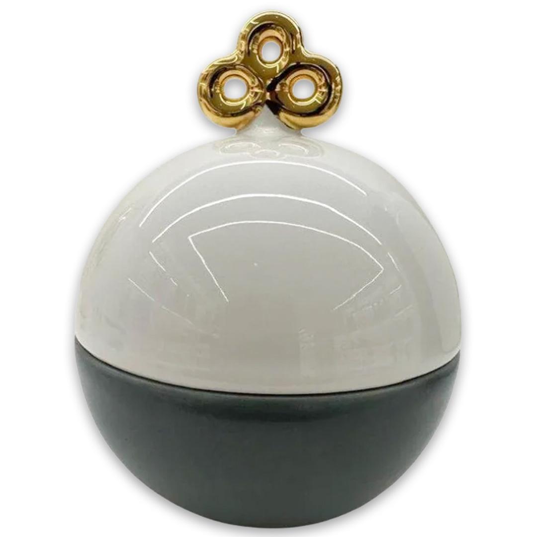 Magic Ball Box Magic Ball Box Glossy Gold Top, White And Glossy