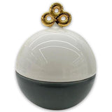 Magic Ball Box Magic Ball Box Glossy Gold Top, White And Glossy