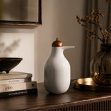 Small Pelican Decanter White With Satin Copper - Bosa (view 2)