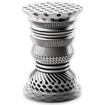 Bossa Nova Regina Table 3. Glossy White And Black Graphics