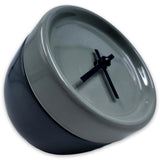 Celo Table Clock Tundra Green & Glossy Turtledove Quarter - Bosa