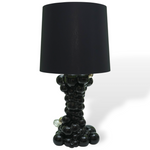 Bubbles Lamp Glossy Black & Platinum