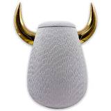 A-07 Bull Rough Cashmere & Glossy Gold Horn - Bosa