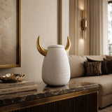 A-07 Bull Rough Cashmere & Glossy Gold Horn - Bosa (view 2)