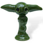 Blue Julian Sculpture Glossy Forest Green