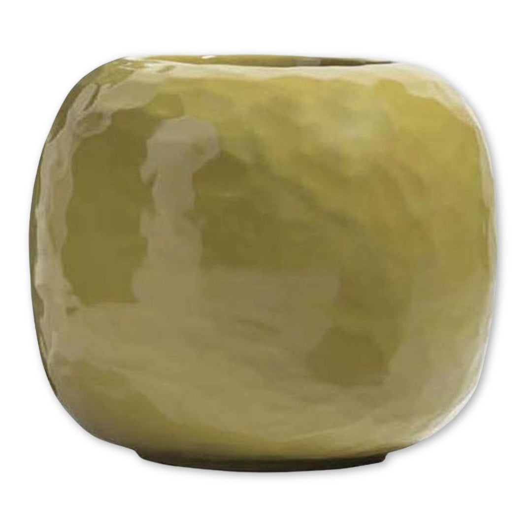 Bagus Vase M Glossy Lime Green - Bosa