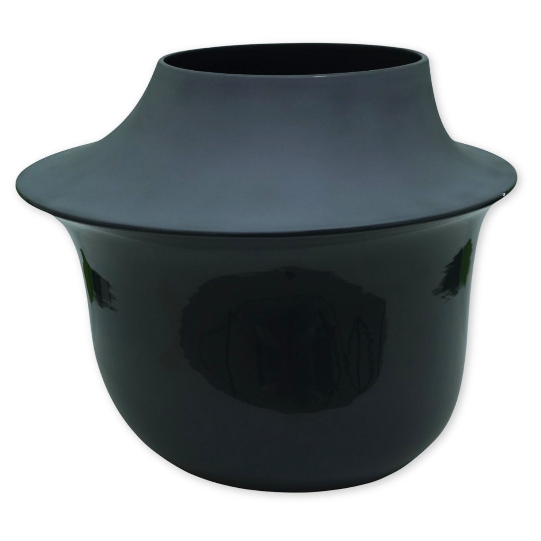Isole Flower Pot 1.Glossy Warm Grey And Satin To - Bosa