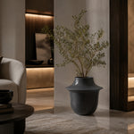 Isole Flower Pot 1.Glossy Warm Grey And Satin To - Bosa (view 2)