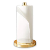 Polished Brass Paper Towel Holder