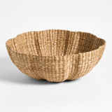 Onda Woven Rattan Centerpiece Bowl