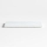 CARMEN FLUTED WHITE MARBLE TRAY