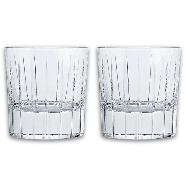 Set Of 2 Old Fashioned Glasses Iriana Crystal