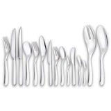Infini Silver Flatware Set For 6 People ( 76 Pieces ) With 3 Free Drawers