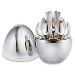 Mood Asia Silver-Plated Flatware Set For 6 People (24 Pieces)