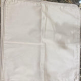 Light Satin Not Quilted Decorative Cushions Covers Cotton Satin 600Tc