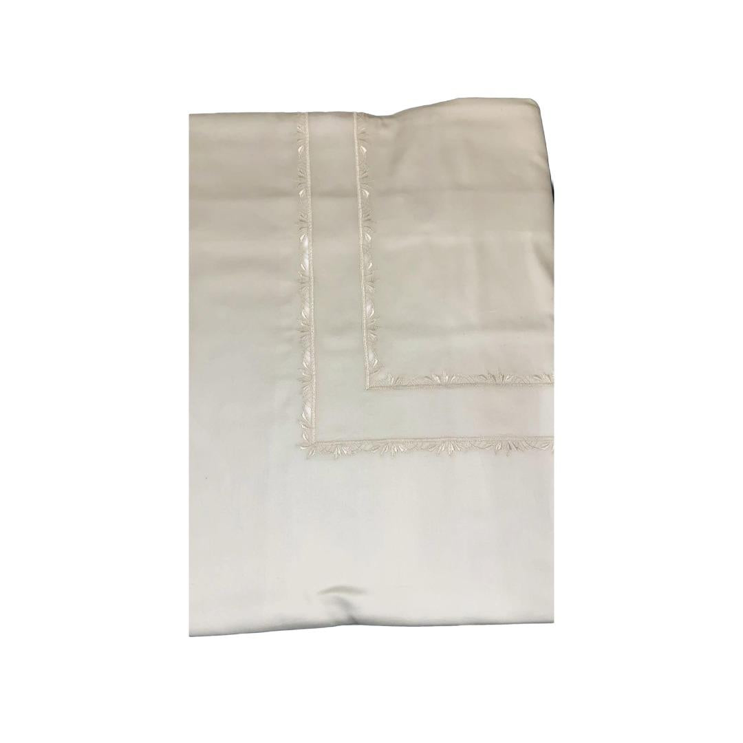 Leaves 300Tc Cotton Satin Duvet Cover King Size