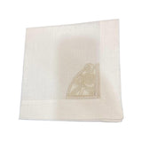Erte Linen Corner Napkins ( 1 Corner Erte Embroidery )
