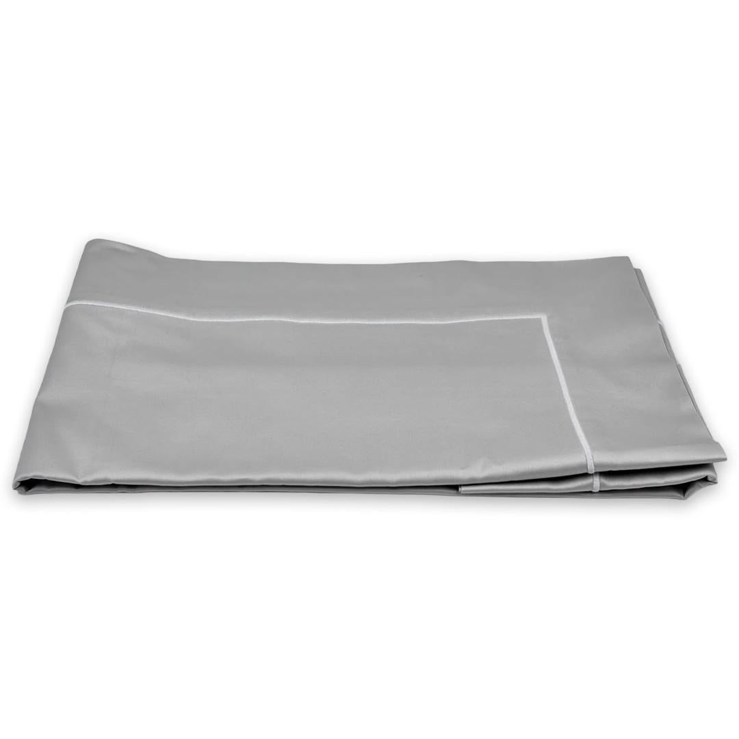 Plaza 300Tc Cotton Satin Pillow Shams-Incenso White