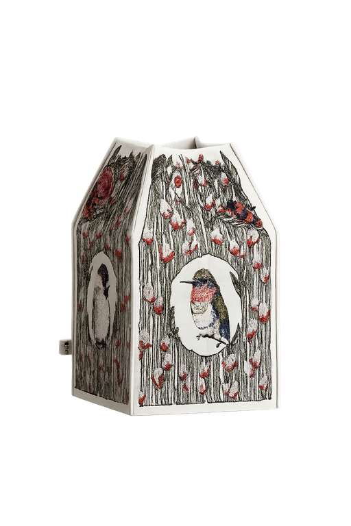 BIRDHOUSE TISSUE BOX COVER