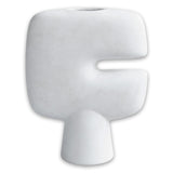Tribal Vase Mini Bone White
