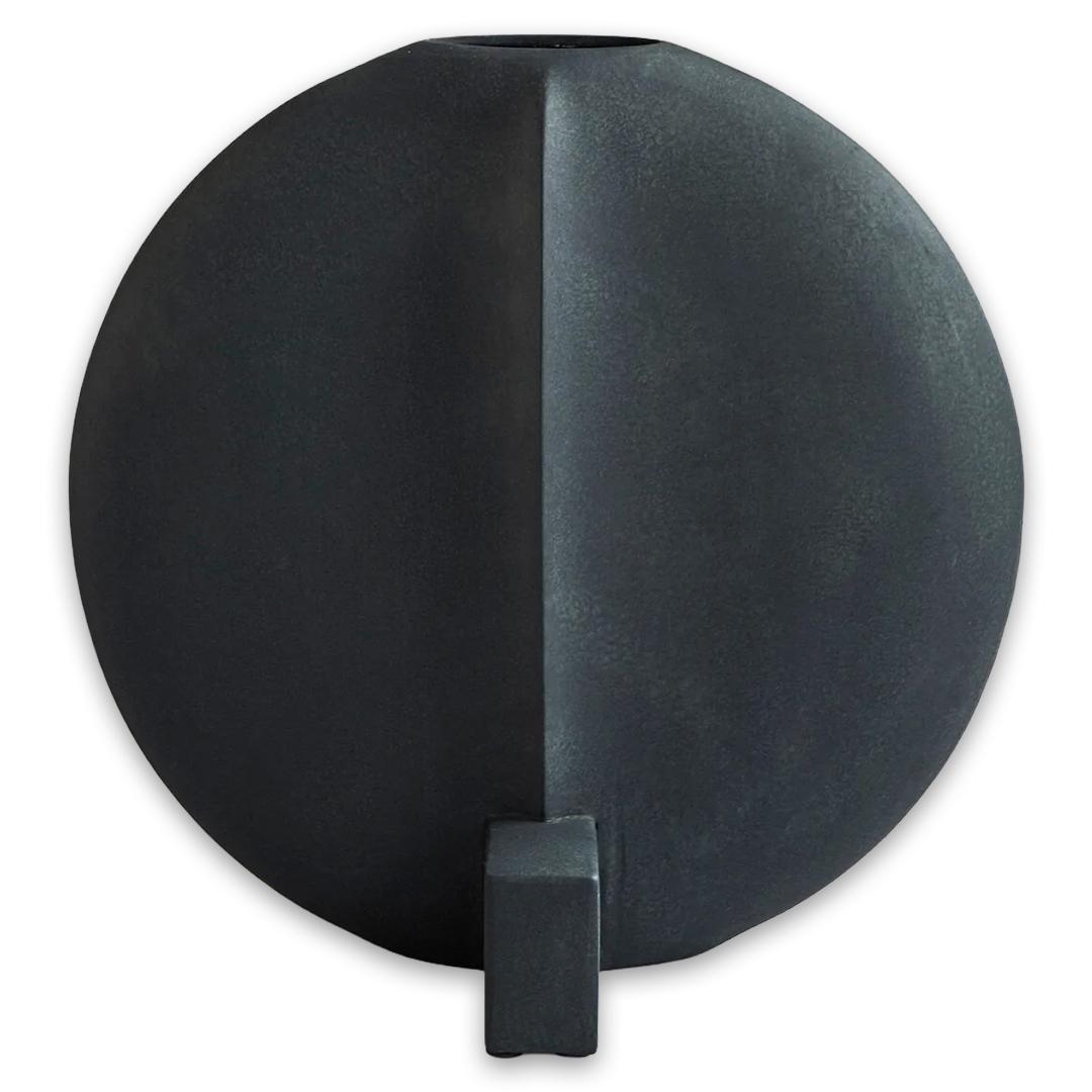 Vase - Guggenheim Vase, Big - Black-Ntu