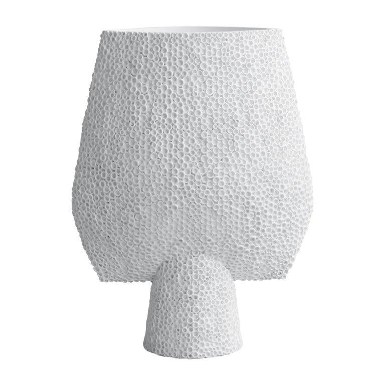 Sphere Vase Bubl Shisen, Big - Bone White