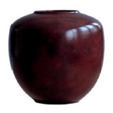 SUNAO VASE MEDIO - MAROON
