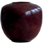 SUNAO VASE MINI - MAROON