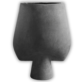 Sphere Vase Square - Big Dark Grey