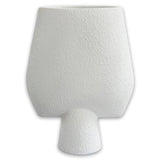 Sphere Vase Square, Big - Bubble White