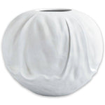 245049 Orimono Vase, Medio - Bone White