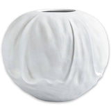 245049 Orimono Vase, Medio - Bone White