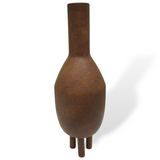 Duck Vase Slim Terracotta