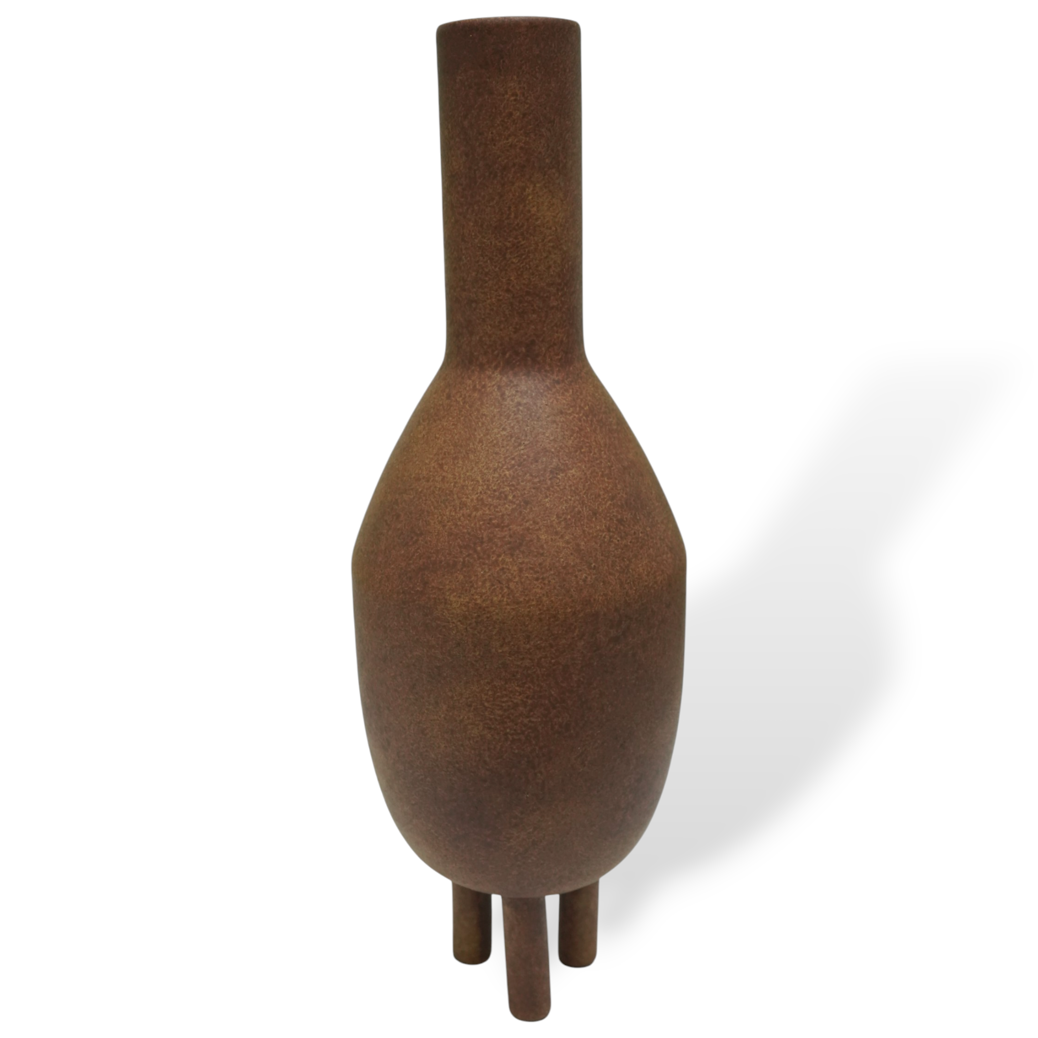 Duck Vase Slim Terracotta