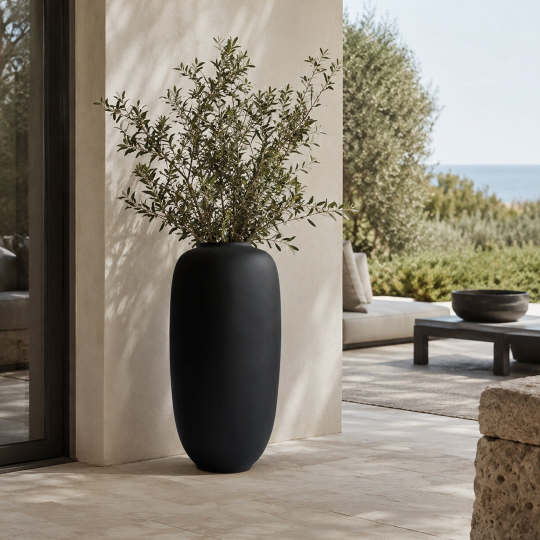 Sunao Vase Slim Hexa - Black (view 2)
