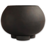 Urchin Plant Pot, Medio - Coffee