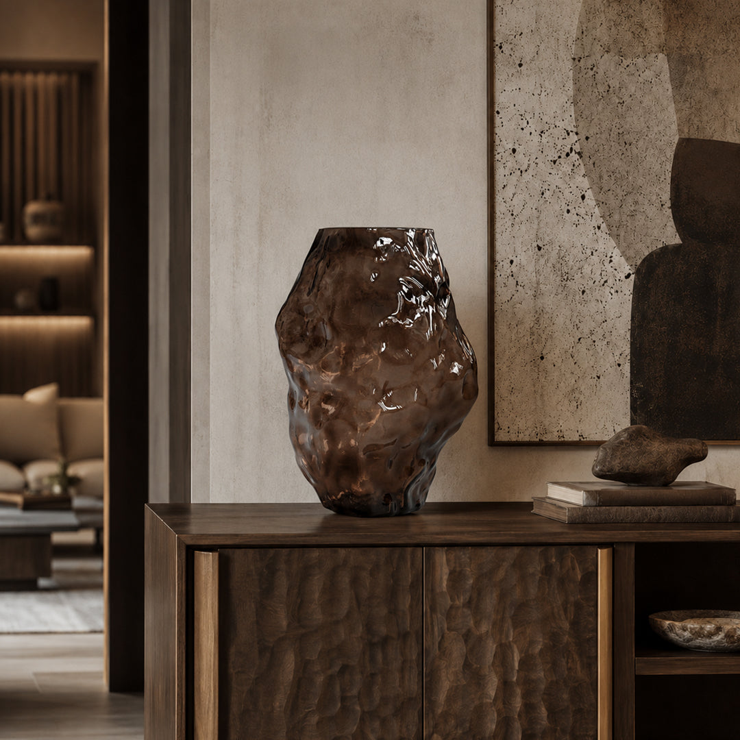 Katachi Vase, Big - Smoked Forest (view 2)